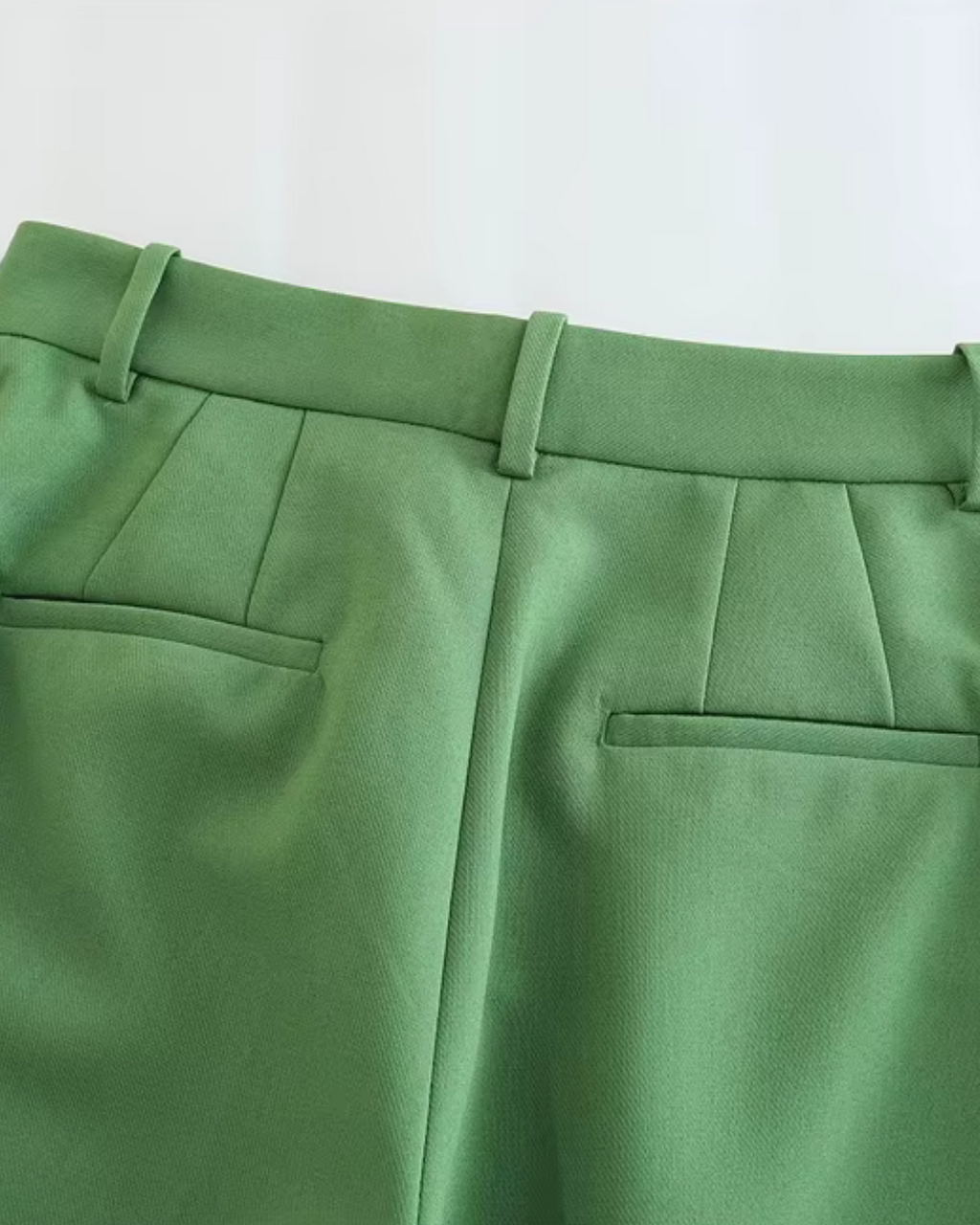 Lente Groene Zomer Blazer en Broek Set voor Dames