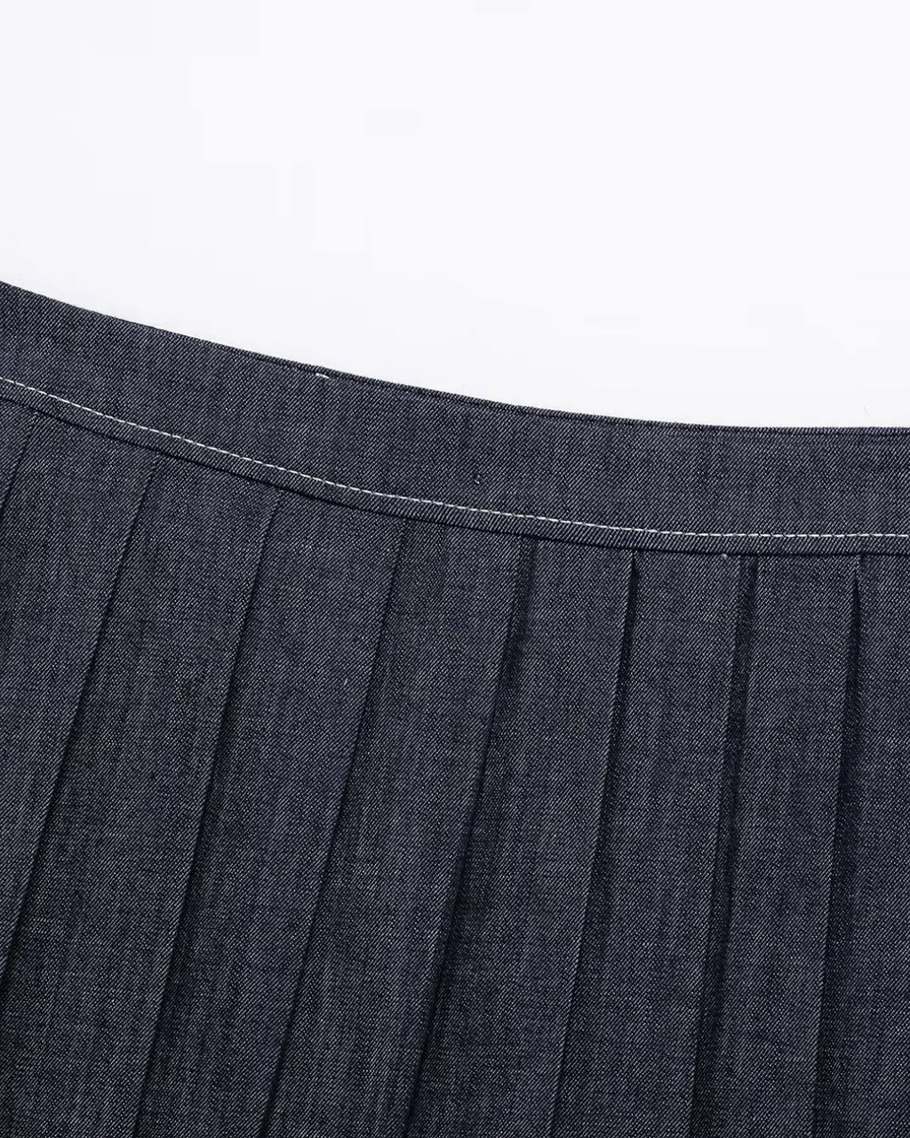 Denim Set met Bomberjack en Rok in Ballonstijl voor Dames