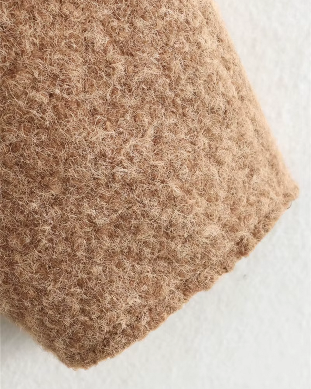 Retro Chique Effen Jas met Strik en V-Hals voor Dames