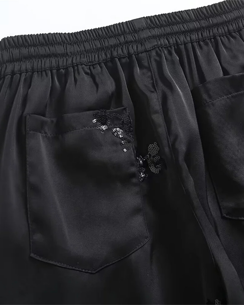 Geborduurde Set met Shirt en Broek met Herfstlook voor Dames