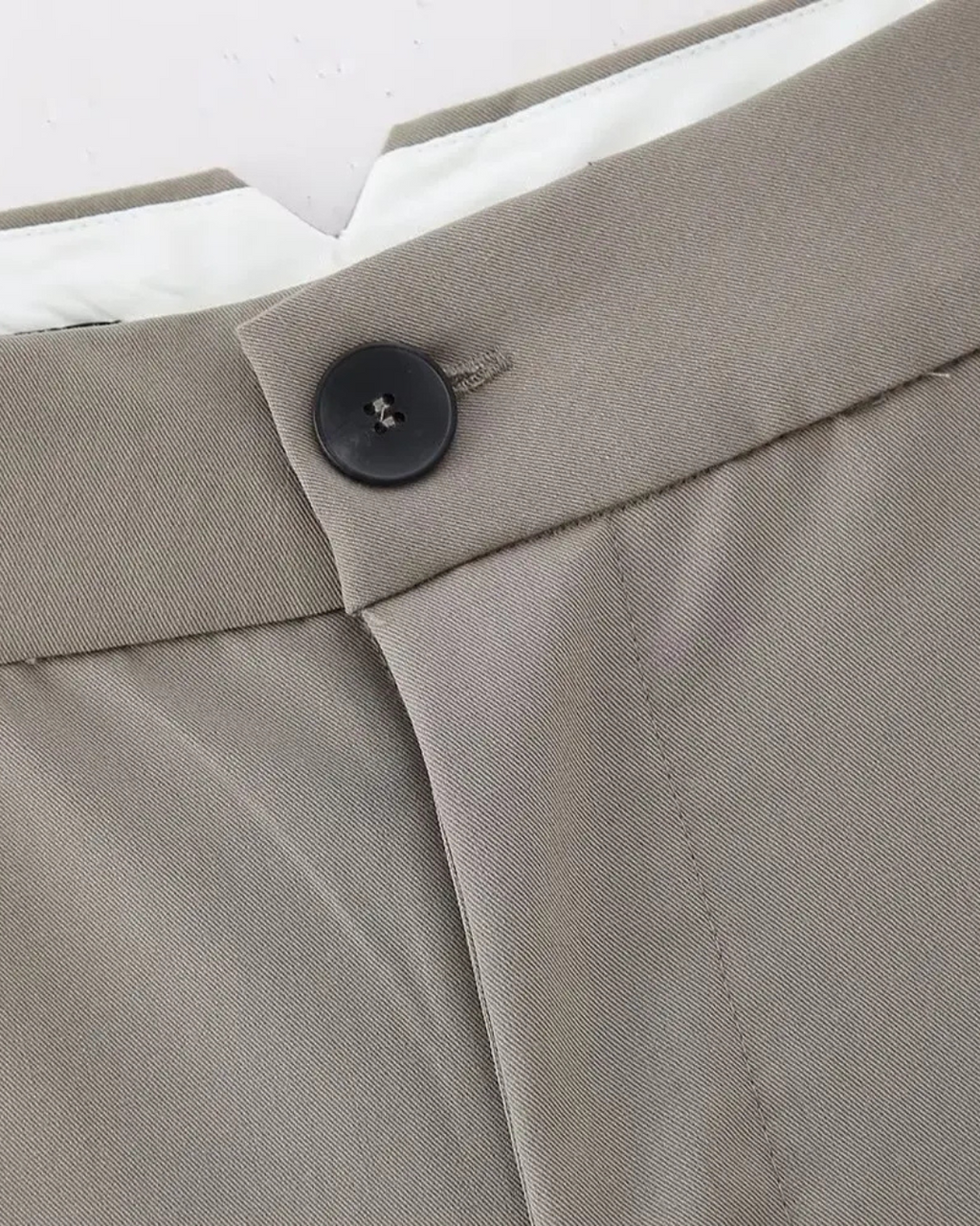 Retro Set met Halter V-Hals Top & Hoge Taille Broek voor Dames