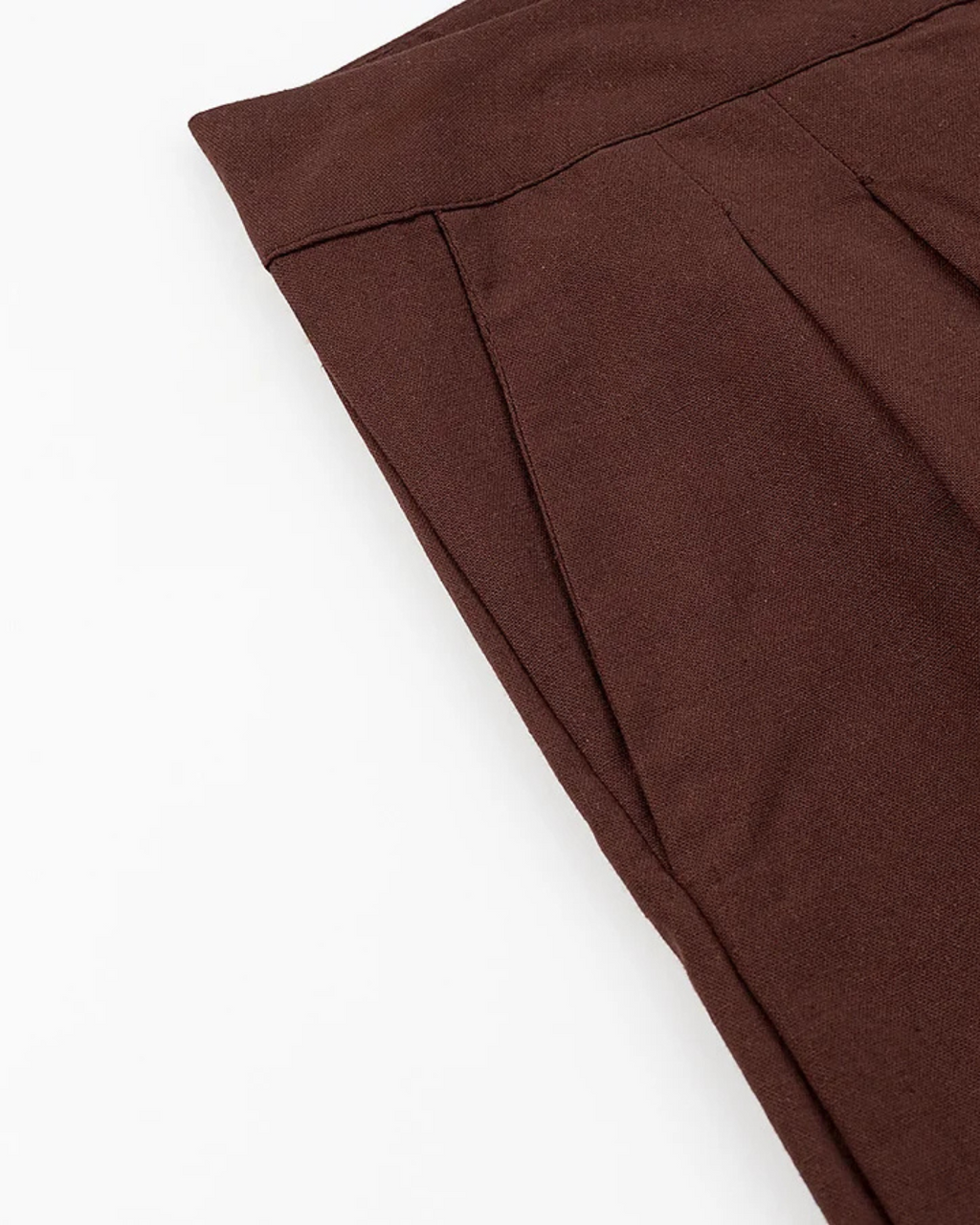 Dames Set met V-hals Blouse en Hoge Taille Broek