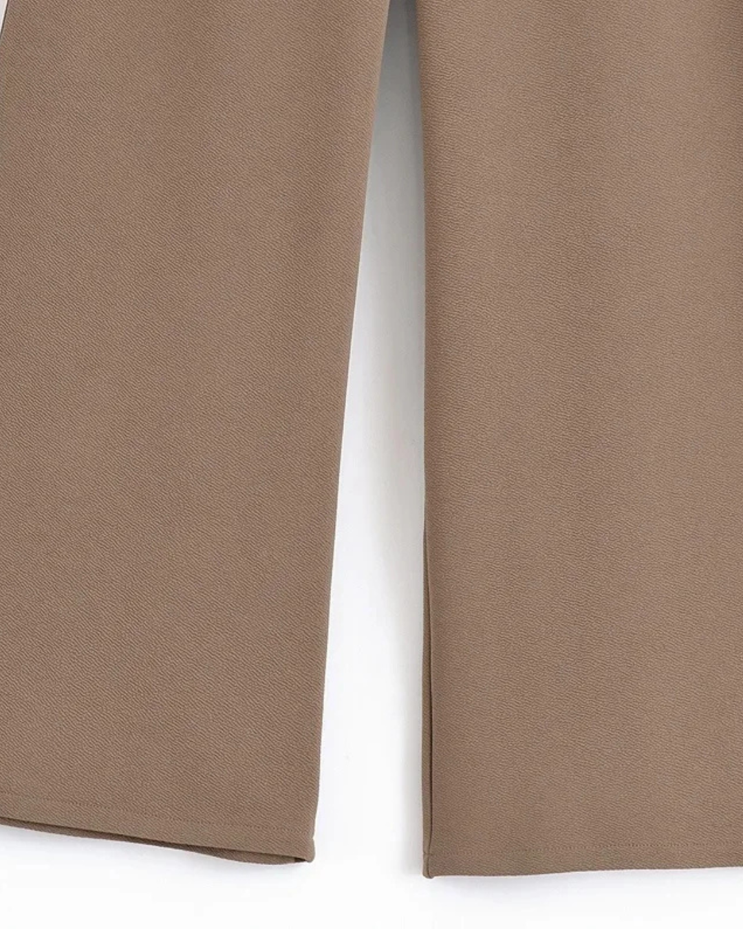 Elegante Set met Asymmetrisch Vest & Elastische Broek voor Dames