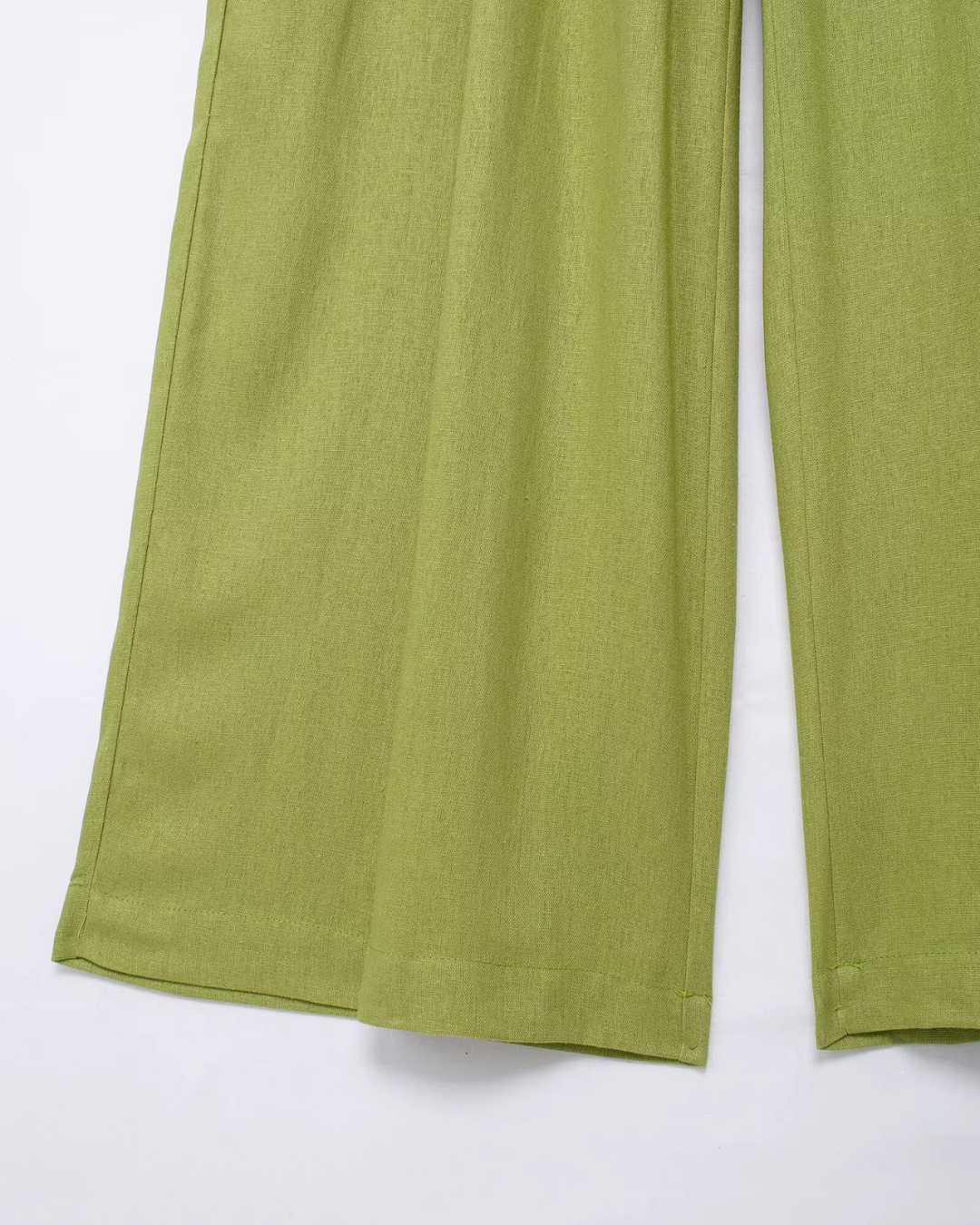 Elegante Tweedelige Set met Wijde Pijpen Broek voor Dames