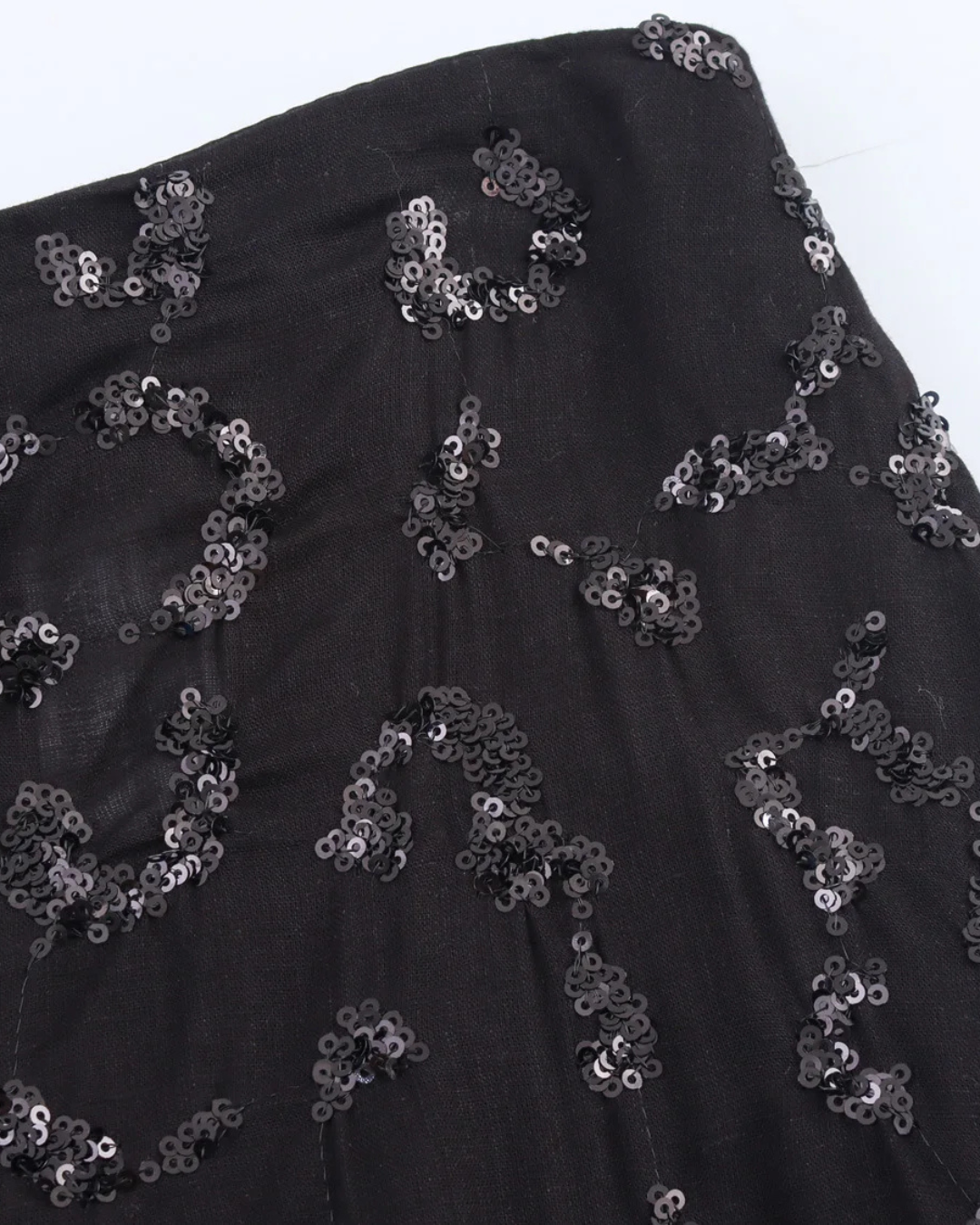 Chique Set met Pailletten Top en Wijde Broek voor Dames