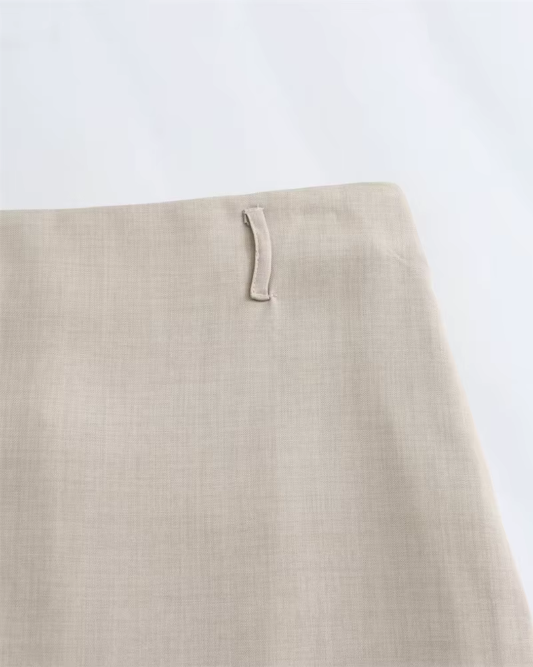 Casual Blazer met Hoge Taille Rok Set voor Dames