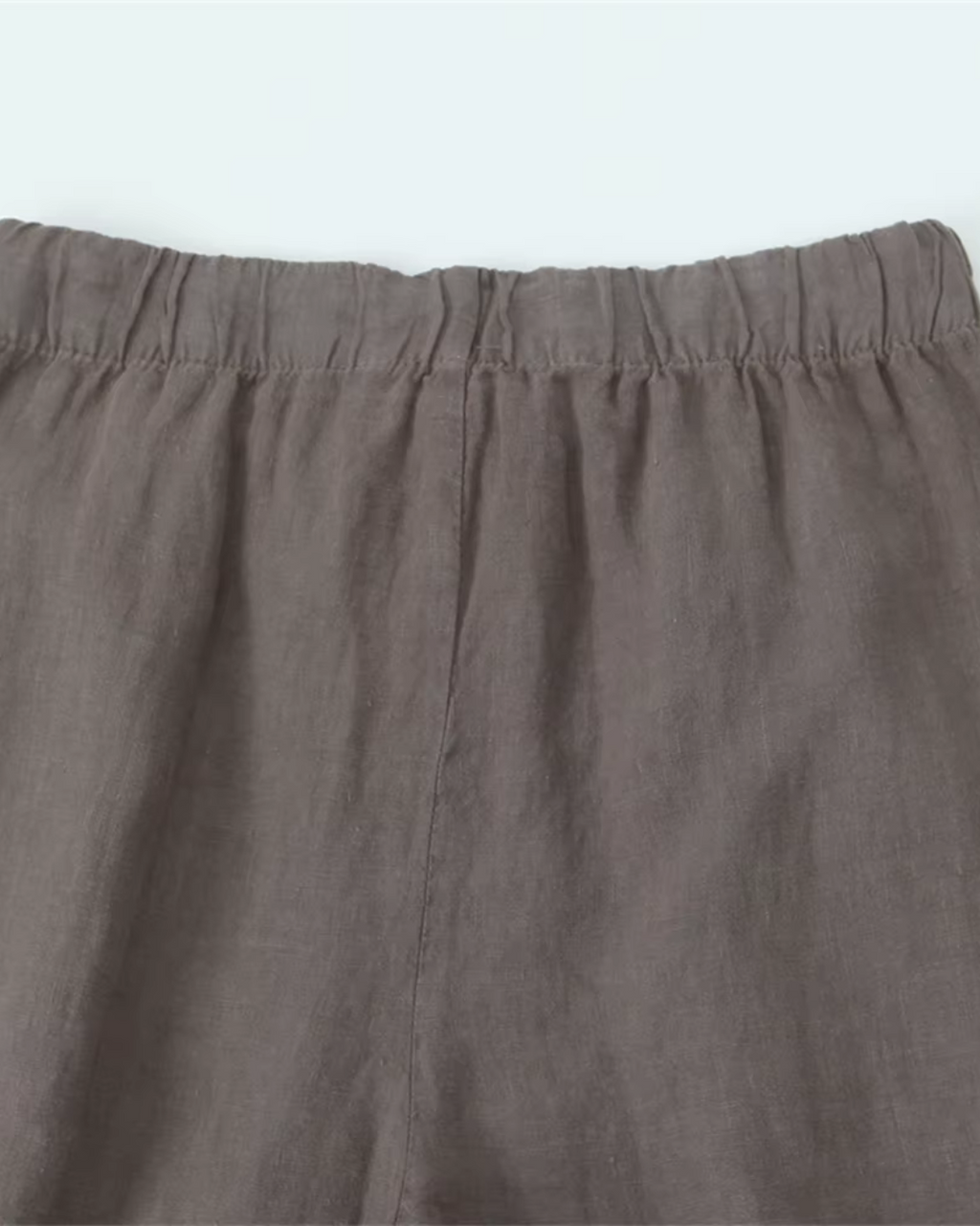 Casual Broek met Trekkoord en Wijde Pijpen voor Dames