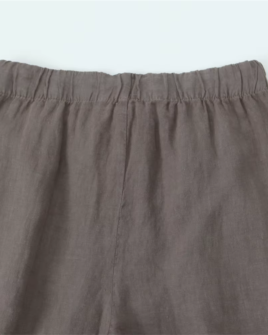 Casual Broek met Trekkoord en Wijde Pijpen voor Dames