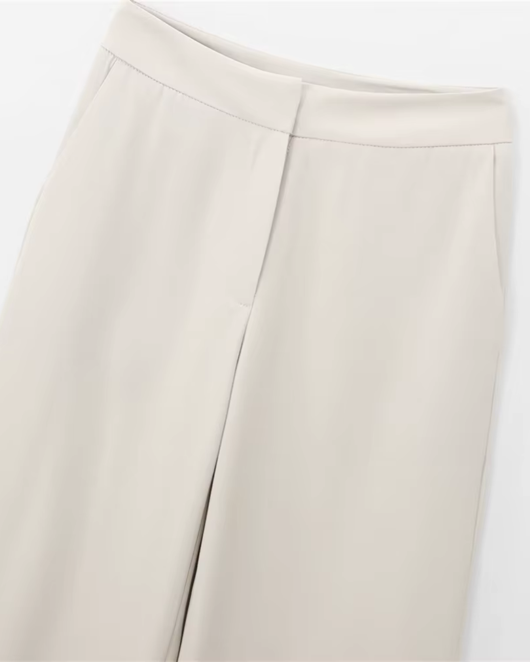 Slim Fit Colbert en Broek met Rechte Pijpen voor Dames