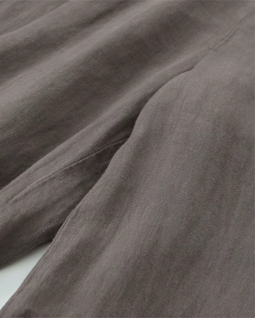 Casual Broek met Trekkoord en Wijde Pijpen voor Dames