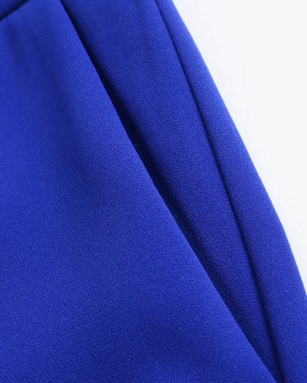 Vintage Damespak met Blazer en Rechte Losse Broek voor Dames