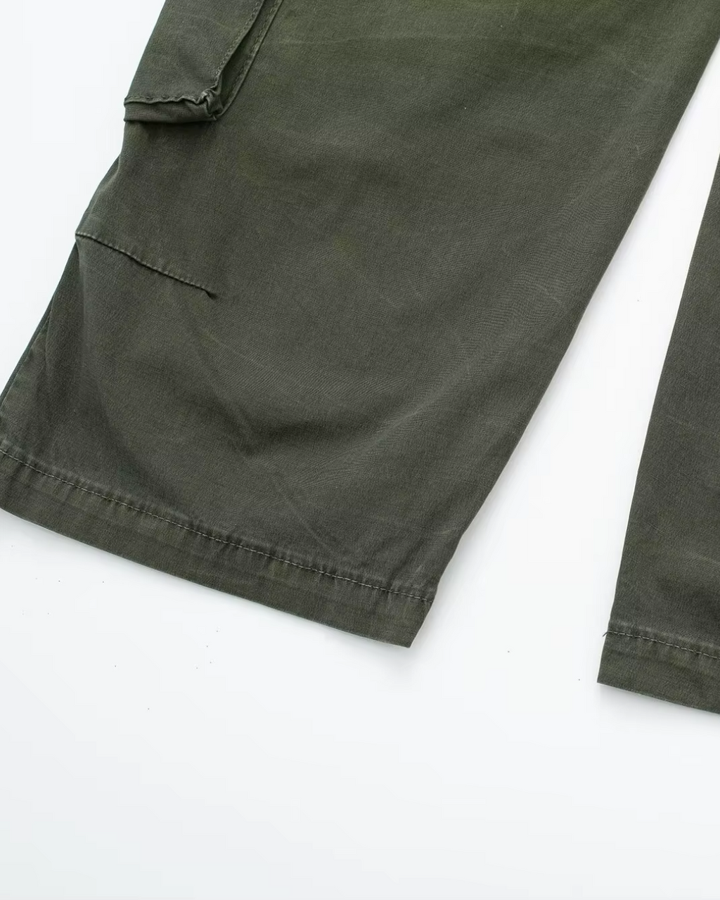 Tweedelige Cargo Set met Cropped Shirt en Broek voor Dames