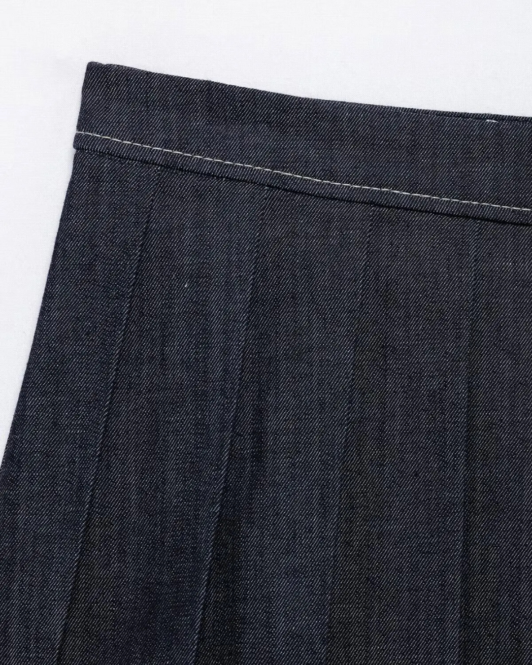 Denim Set met Bomberjack en Rok in Ballonstijl voor Dames