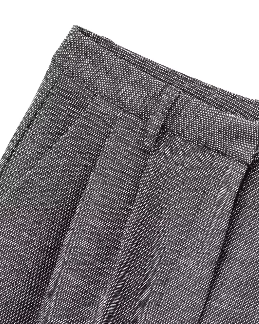 Vintage Grijze Office Lady Blazer en Broek Set