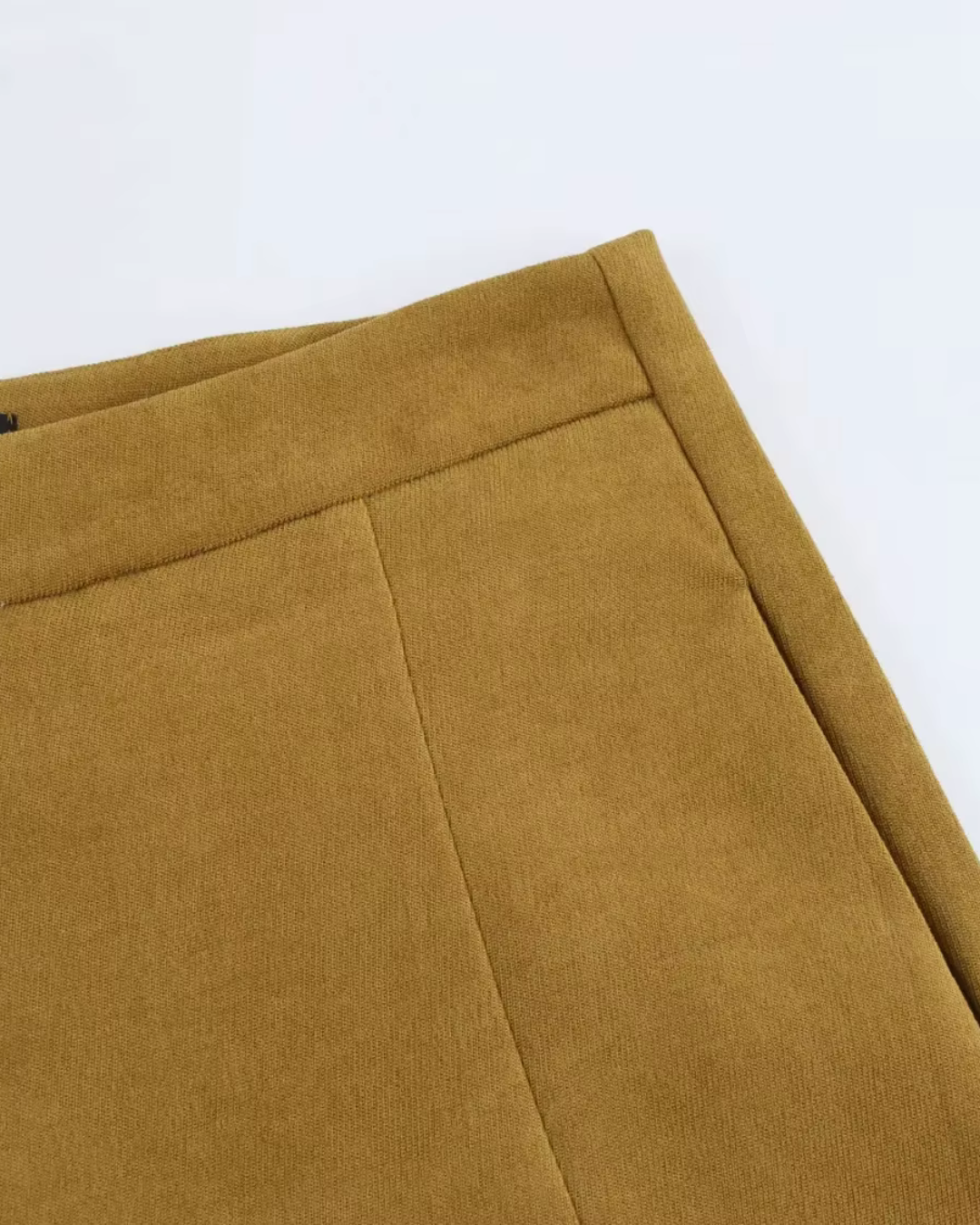 Vintage Chic Bruine Blazer en Broek Set voor Dames