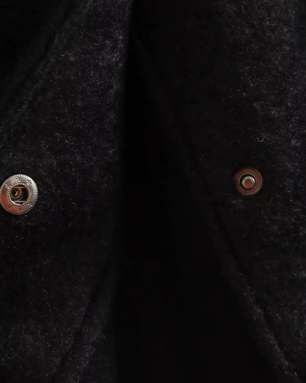 Effen Streetstyle Winterjas met Zakken en Knopen voor Dames