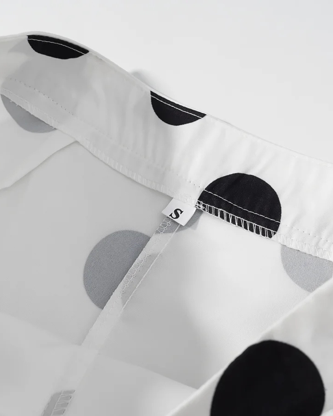 Tweedelige Set met Strapless Polkadot Top en Broek voor Dames