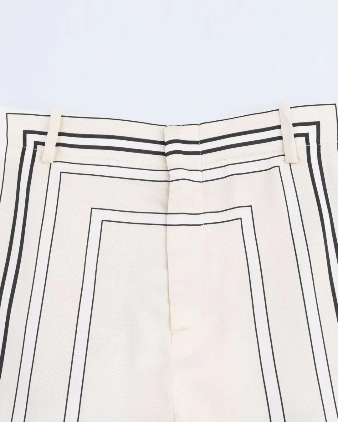 Broekpak met Print Shirt & Hoge Taille Wijde Broek voor Dames