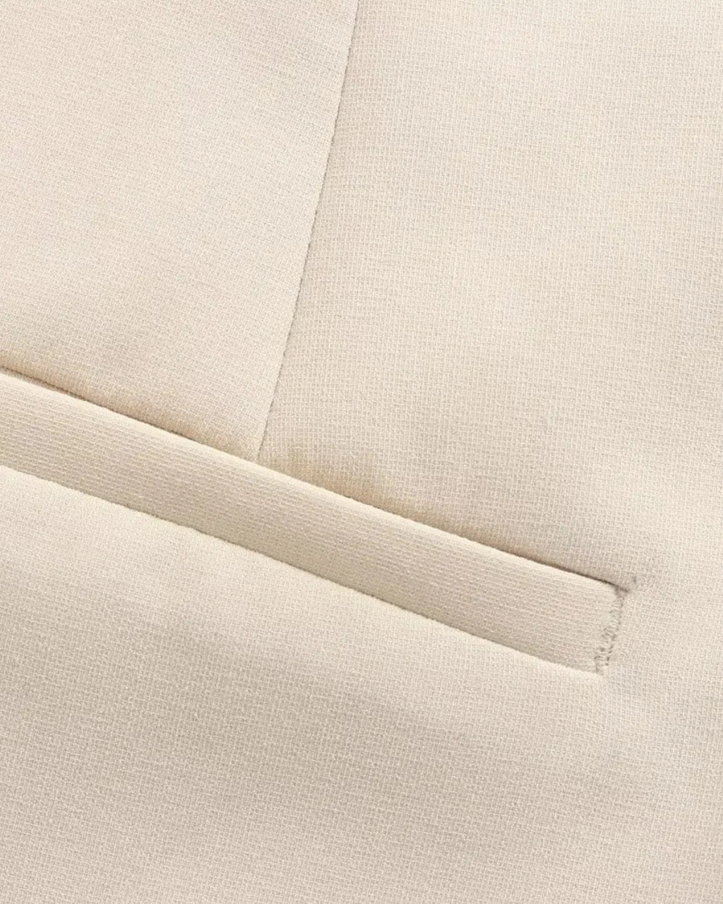 Tweedelig Set met Strapless Top en Rechte Wijde Broek voor Dames