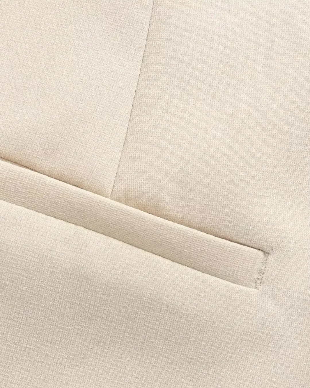 Tweedelig Set met Strapless Top en Rechte Wijde Broek voor Dames