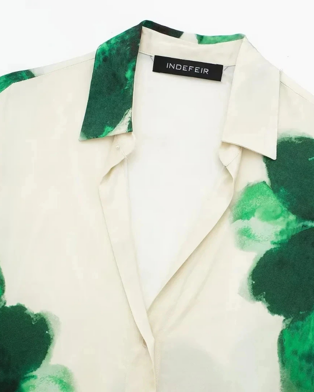 Elegante Set met Bloemenprint Blouse en Wijde Broek voor Dames