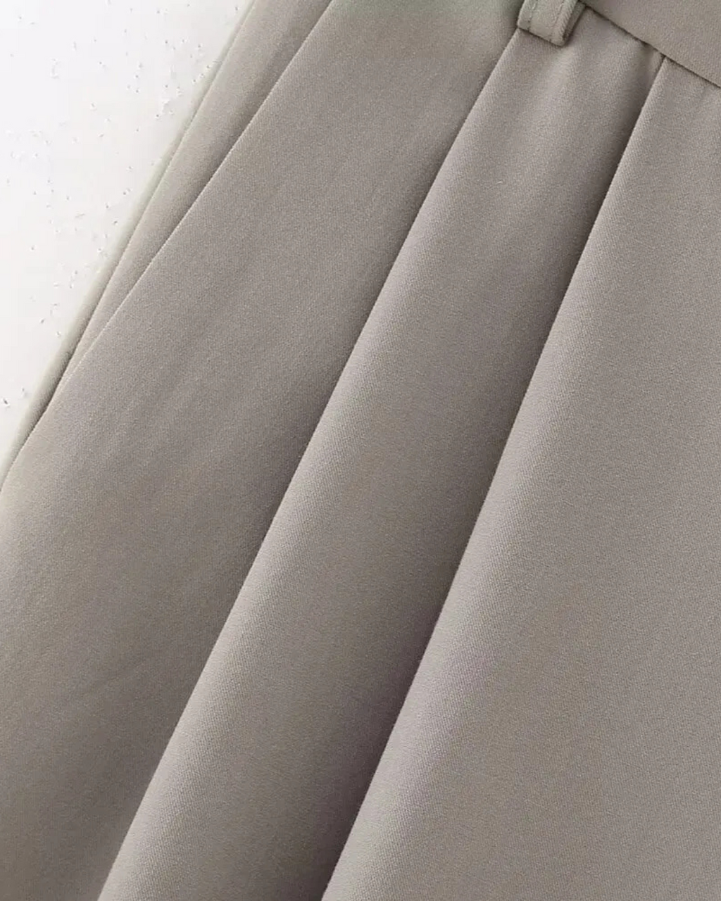 Retro Set met Halter V-Hals Top & Hoge Taille Broek voor Dames