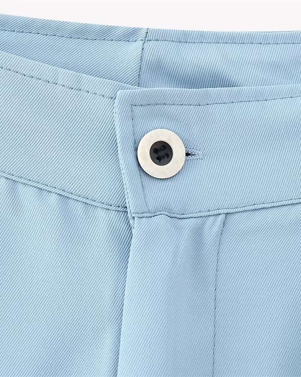 Stijlvol Gerimpeld Pak met Hoge Taille Broek voor Dames