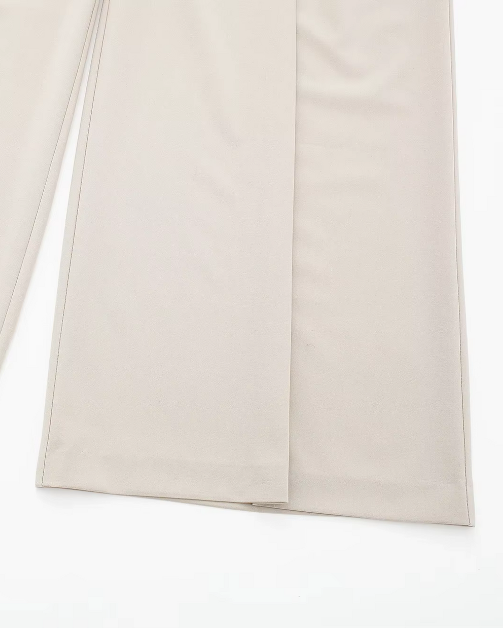 Effen Hoge Taille Pantalon voor Dames