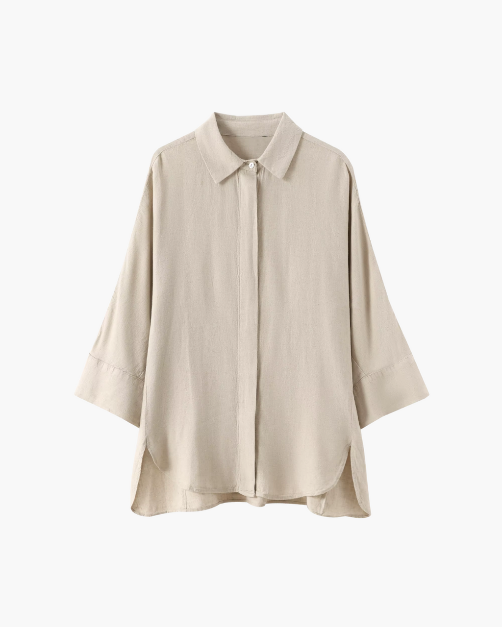 Elegante Tweedelige Set met Wijde Pijpen Broek voor Dames