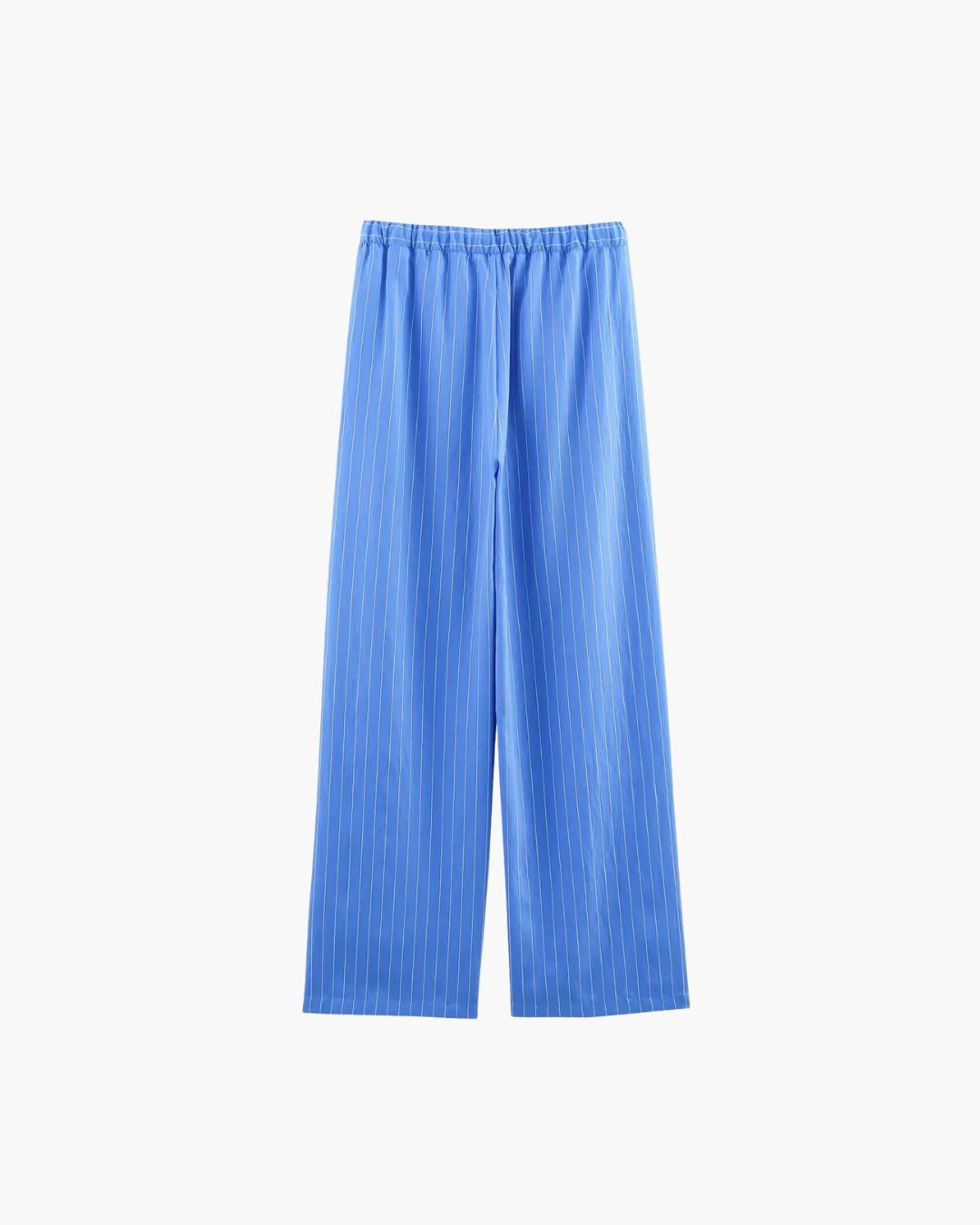 Gestreept 2-Delig Broekpak met Hoge Taille Broek voor Dames