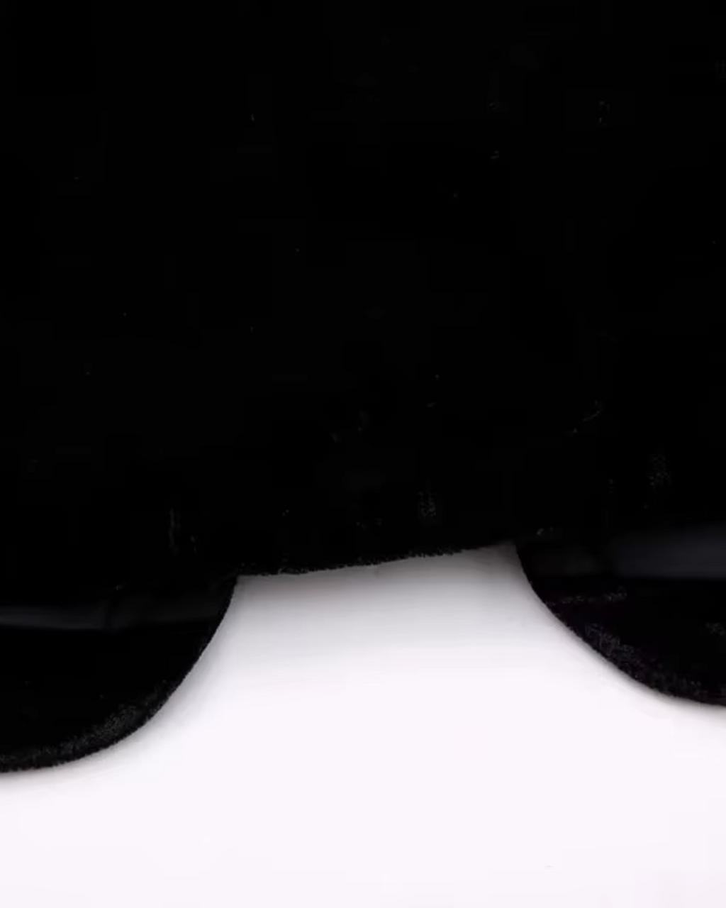 Zwart Mouwloos Vest met Bloemen Borduurwerk voor Dames