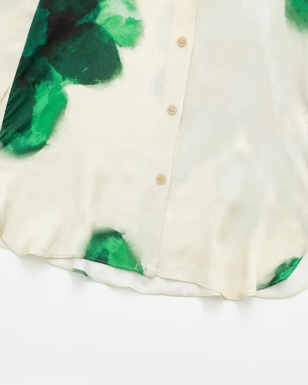 Elegante Set met Bloemenprint Blouse en Wijde Broek voor Dames