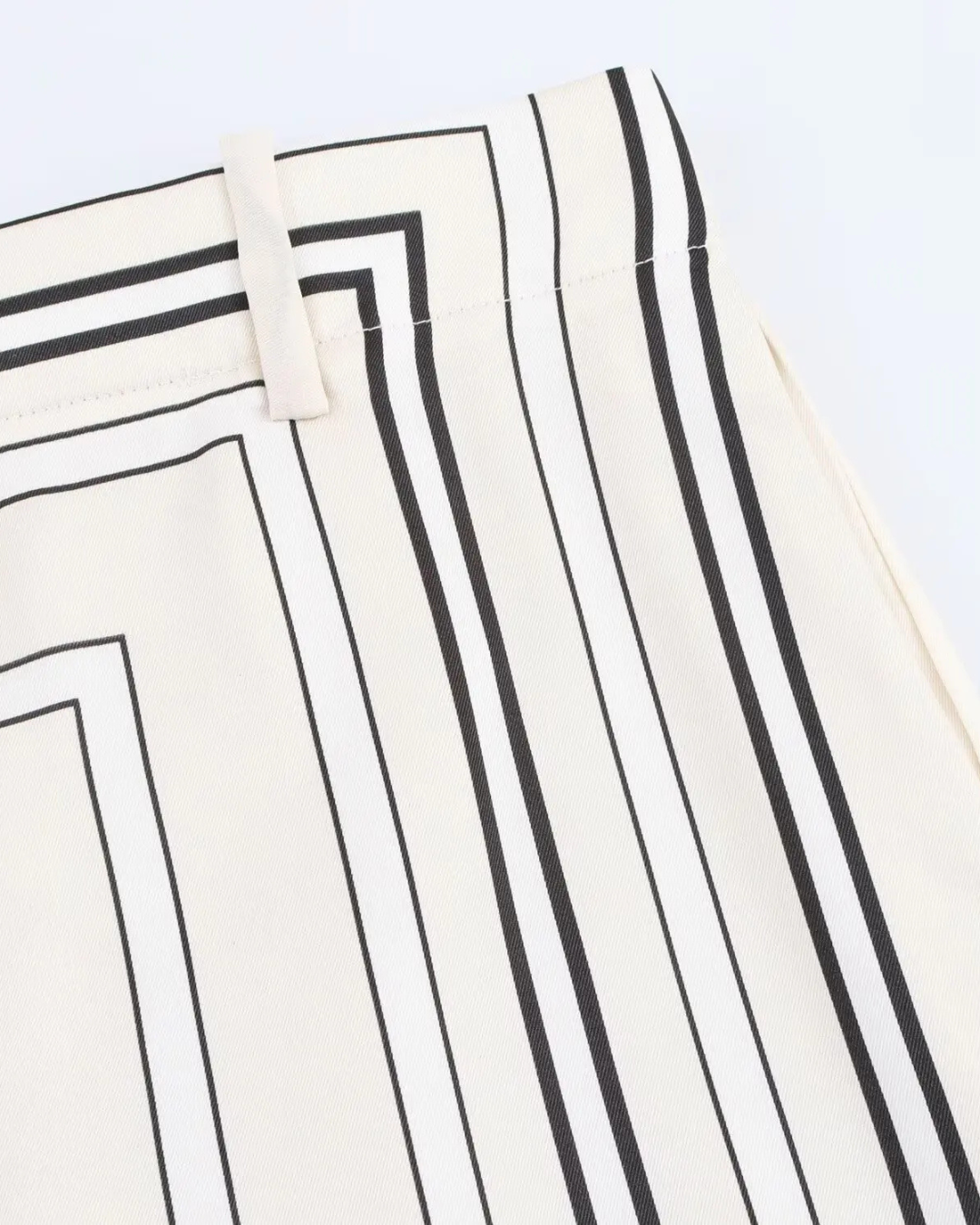 Broekpak met Print Shirt & Hoge Taille Wijde Broek voor Dames