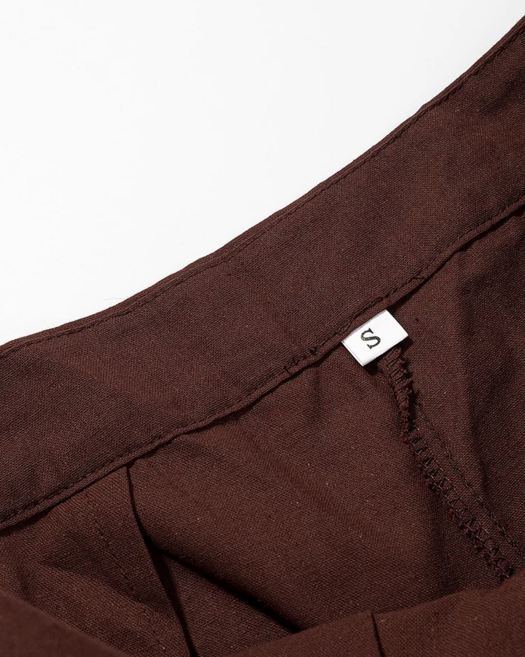 Dames Set met V-hals Blouse en Hoge Taille Broek