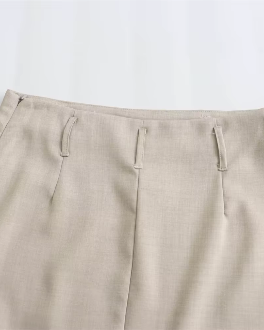 Casual Blazer met Hoge Taille Rok Set voor Dames