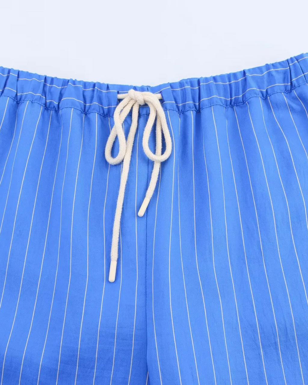 Gestreept 2-Delig Broekpak met Hoge Taille Broek voor Dames