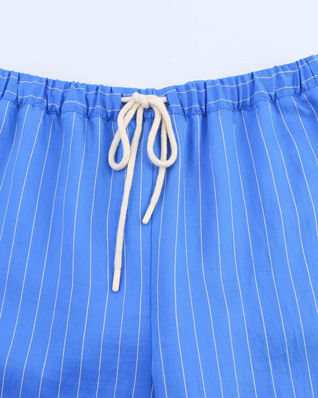 Gestreept 2-Delig Broekpak met Hoge Taille Broek voor Dames