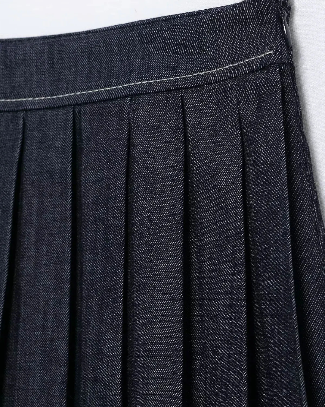 Denim Set met Bomberjack en Rok in Ballonstijl voor Dames