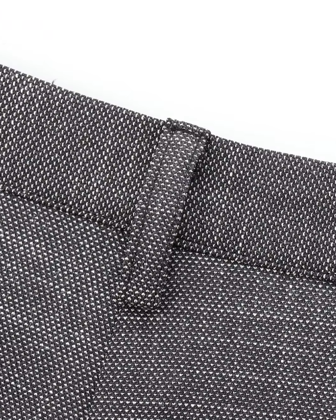 Vintage Grijze Office Lady Blazer en Broek Set