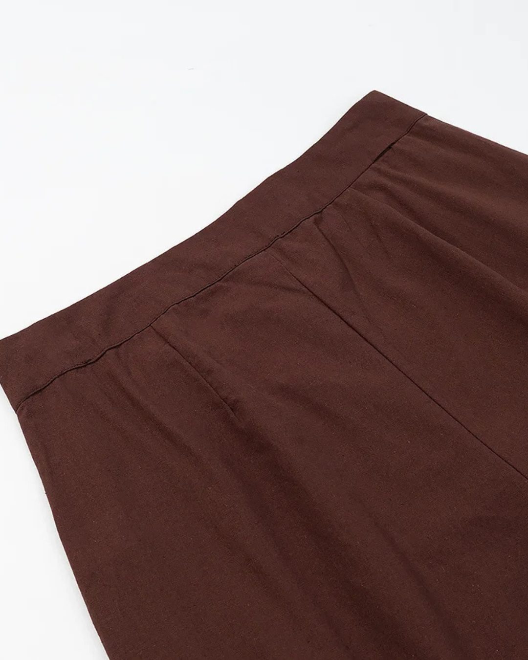 Dames Set met V-hals Blouse en Hoge Taille Broek