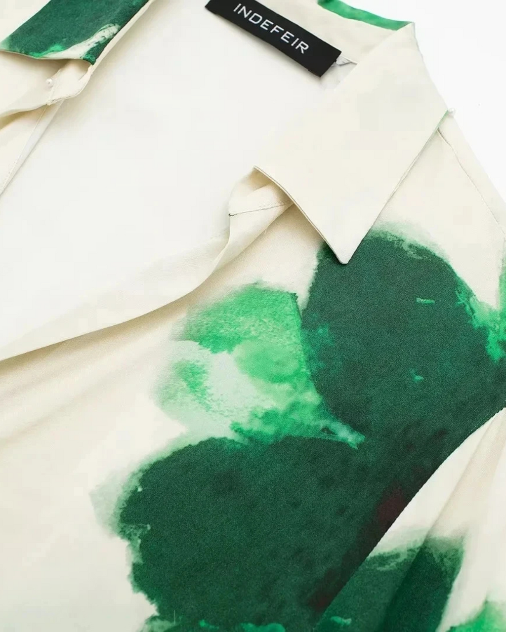 Elegante Set met Bloemenprint Blouse en Wijde Broek voor Dames