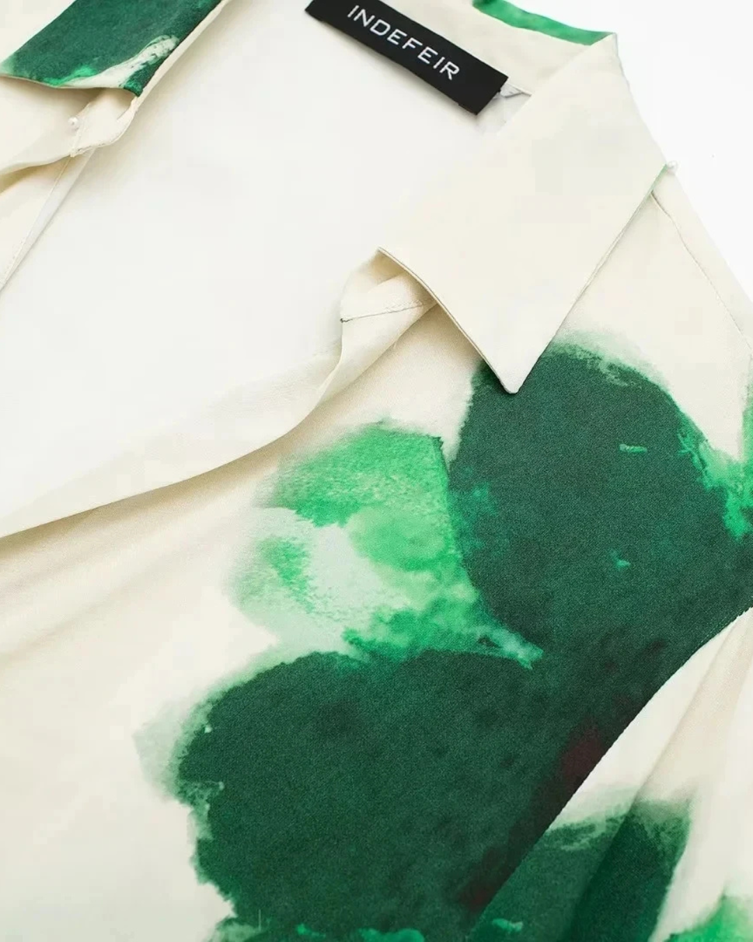 Elegante Set met Bloemenprint Blouse en Wijde Broek voor Dames