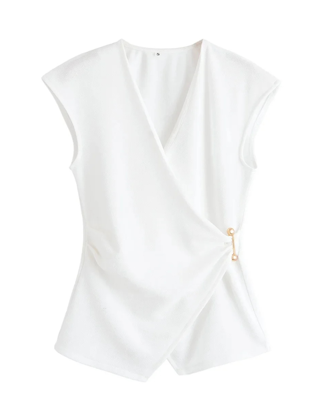 Elegante Set met Asymmetrisch Vest & Elastische Broek voor Dames