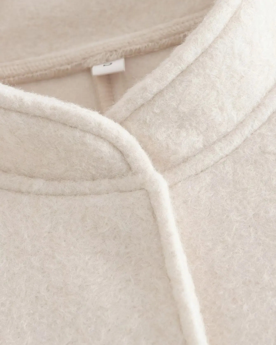 Effen Streetstyle Winterjas met Zakken en Knopen voor Dames