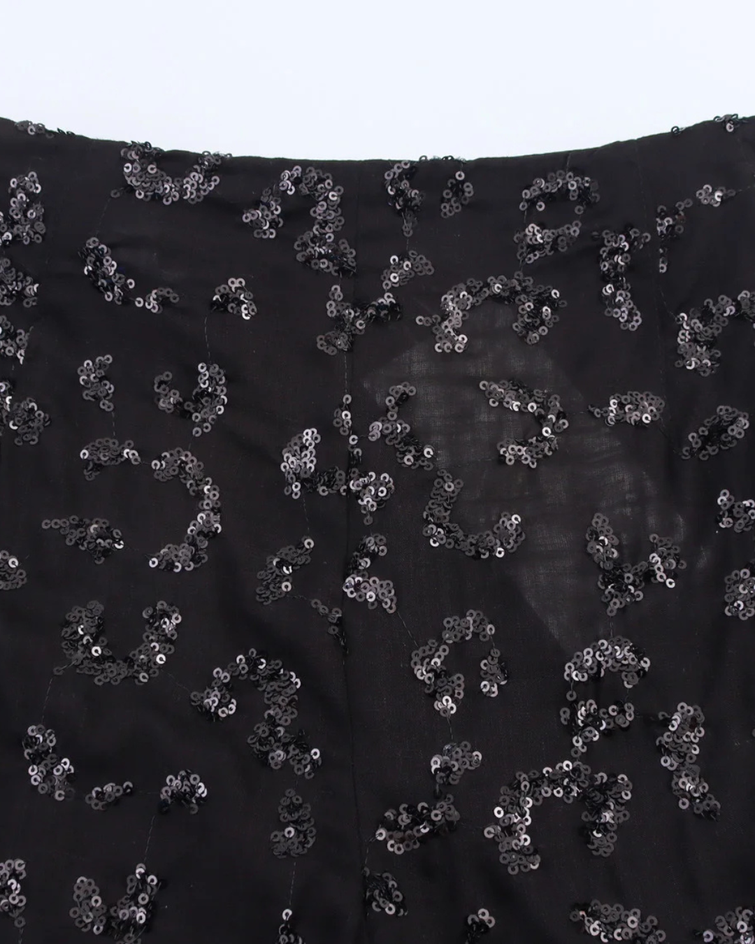 Chique Set met Pailletten Top en Wijde Broek voor Dames