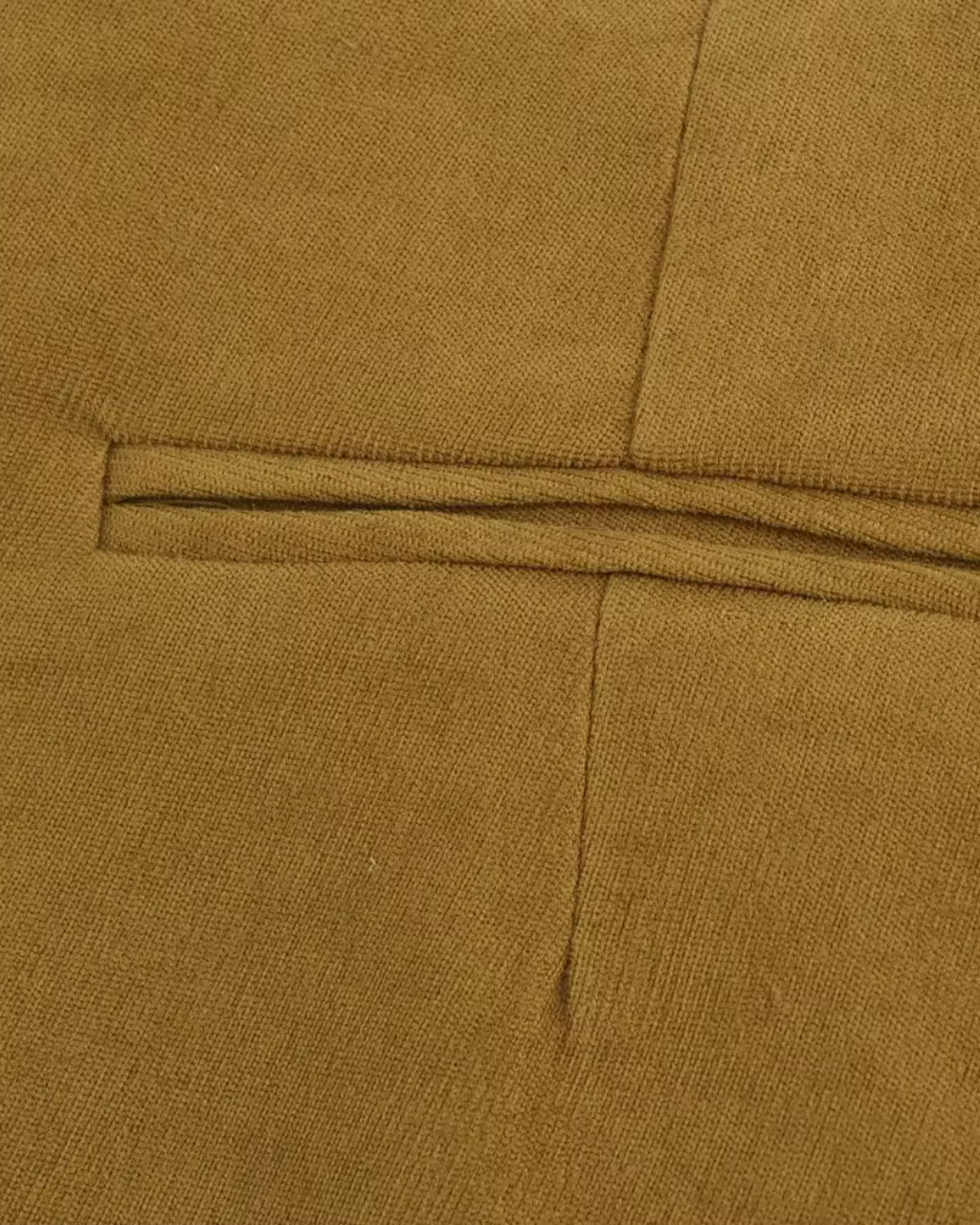 Vintage Chic Bruine Blazer en Broek Set voor Dames