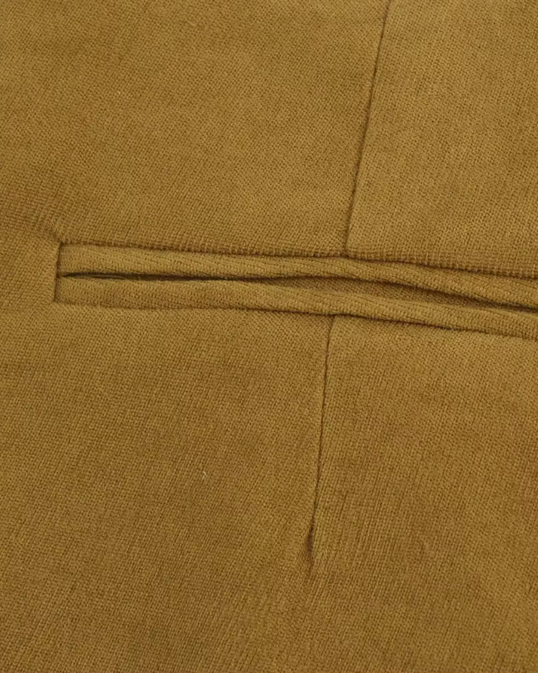 Vintage Chic Bruine Blazer en Broek Set voor Dames