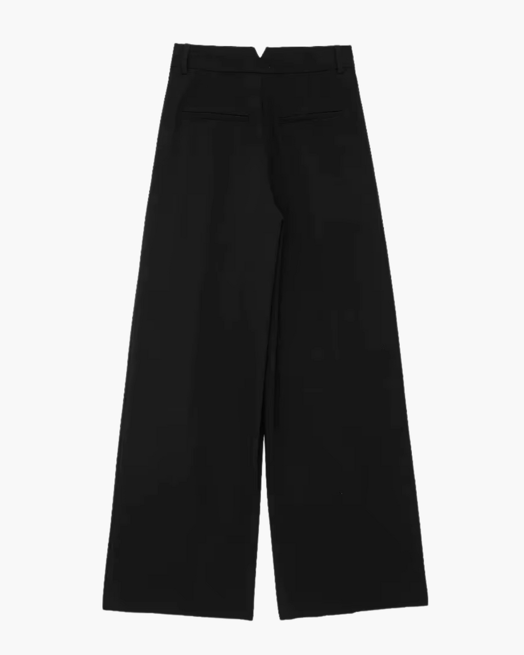 Effen Hoge Taille Pantalon voor Dames