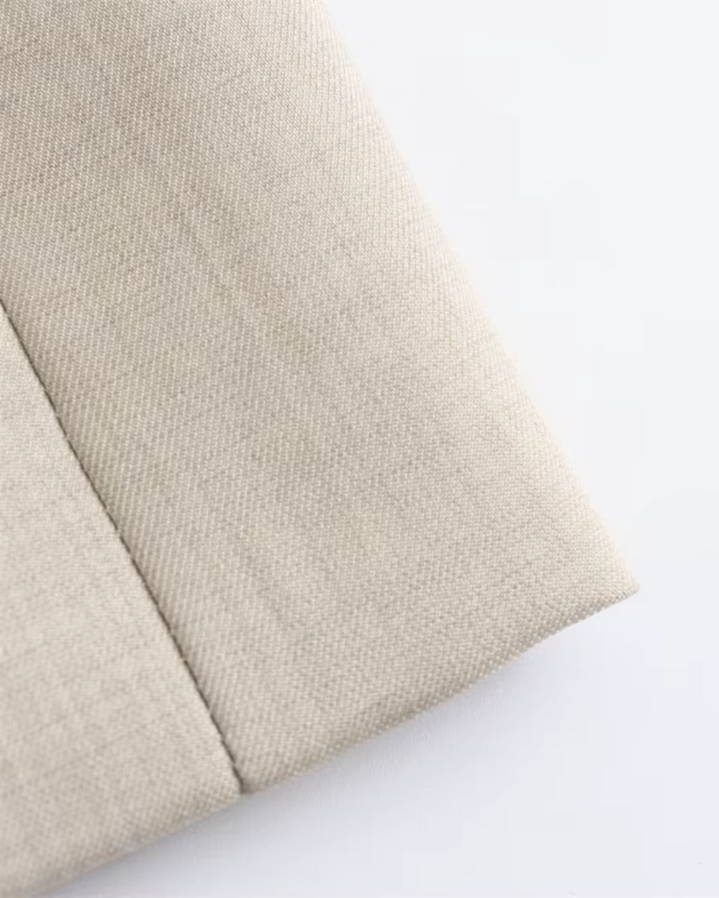 Casual Blazer met Hoge Taille Rok Set voor Dames