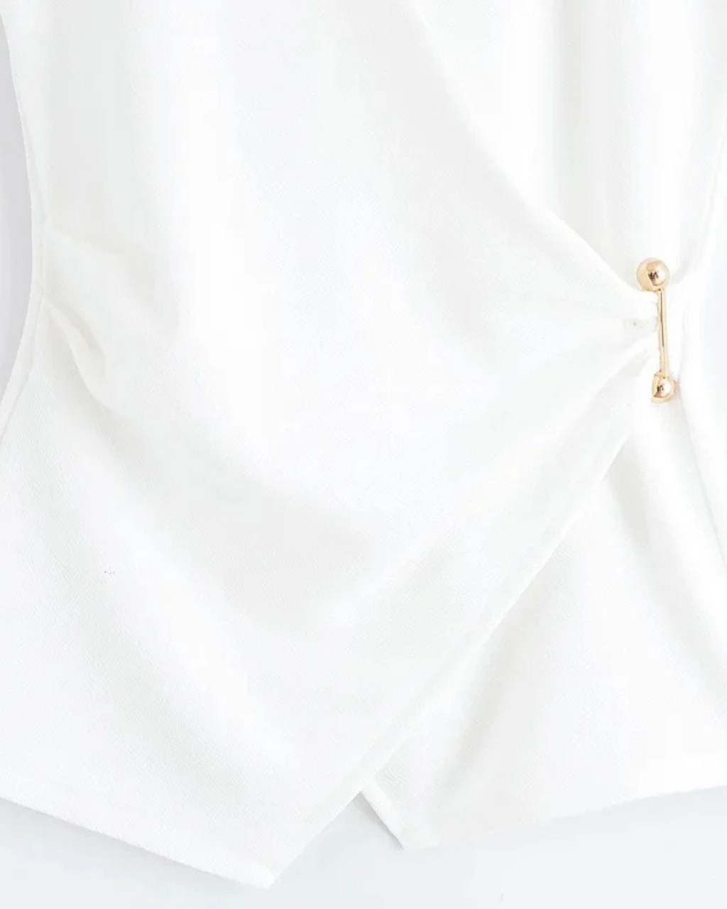 Elegante Set met Asymmetrisch Vest & Elastische Broek voor Dames